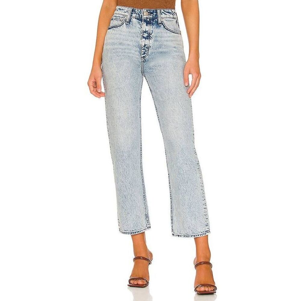 Rag & Bone Alex High Rise Ankle Straight Button Fly Jeans 31